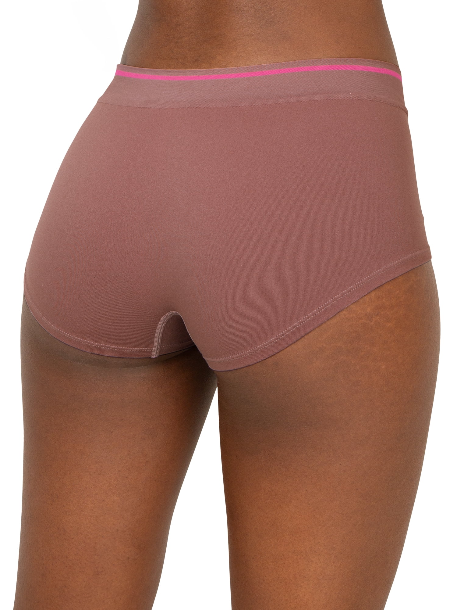 Fresh by Fruit of the Loom Juniors Hey Shorty Seamless Boyshort 2-Pack, Style FR123W, Sizes XS to 3XL