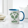 thumbnail image 4 of CafePress - You Just Got Served - 11 oz Ceramic Mug - Novelty Coffee Tea Cup, 4 of 4