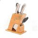 thumbnail image 4 of Wood Knife Block Bamboo Shelving Versatile Kitchen Ventilation Knife Holder Kitchen Knife Rac P20250110747, 4 of 5
