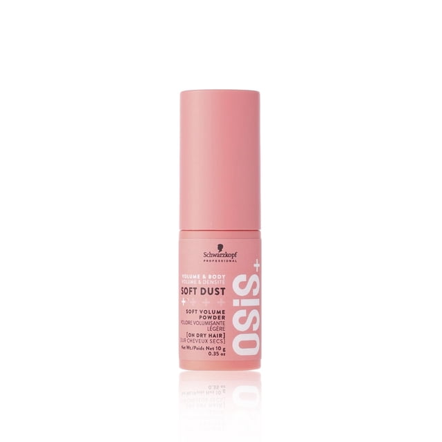 OSIS - Soft Dust Polvo de Volumen 10 g, Ideal para Cabello Largo, Fijación Ligera, Aporta Cuerpo, Cabello Suave y Flexible, Retiene Brillo Natural, Control Ligero, Crea Textura de Ondas Sut