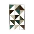thumbnail image 1 of Benzara BM188125 Métal Construit Décor Mural Géométrique avec un Design Triangulaire - Multi Couleur, 1 of 1