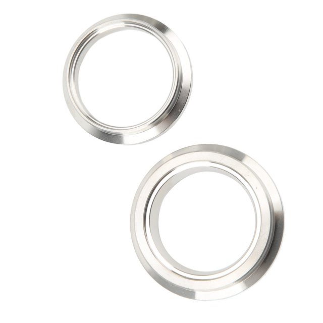 Wastegate Bride d'Entrée, Haute Résistance Résistante à l'Usure 44mm Acier Inoxydable Résistant aux Chocs Ensemble de Bride Wastegate pour Voiture