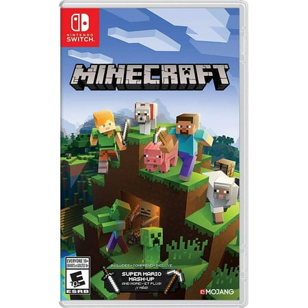 Minecraft with Super Mario Mash-up, Mojang, Nintendo Switch