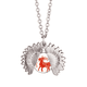 thumbnail image 1 of Año de ovejas animal China Zodiaco Rojo Collar de girasol collar collar collar colgante, 1 of 3