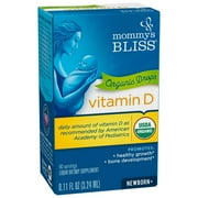 Mommys Bliss Vitamin D Organic Drops Liquid Newborn+ -- 0.11 Fl Oz