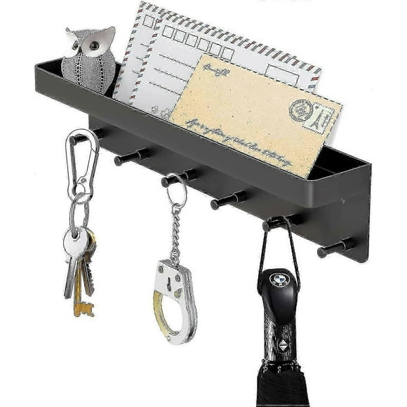 Key Holder Key Holder With Shelf Key Organizer Key Hook Wall Organizer