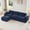 Blue, variant on AISWORD 40" 2-Seat L-Shaped Modular Sectional with 1 Ottoman, Anti-Slip Deep Seat Cloud Sofa, Ready to Use