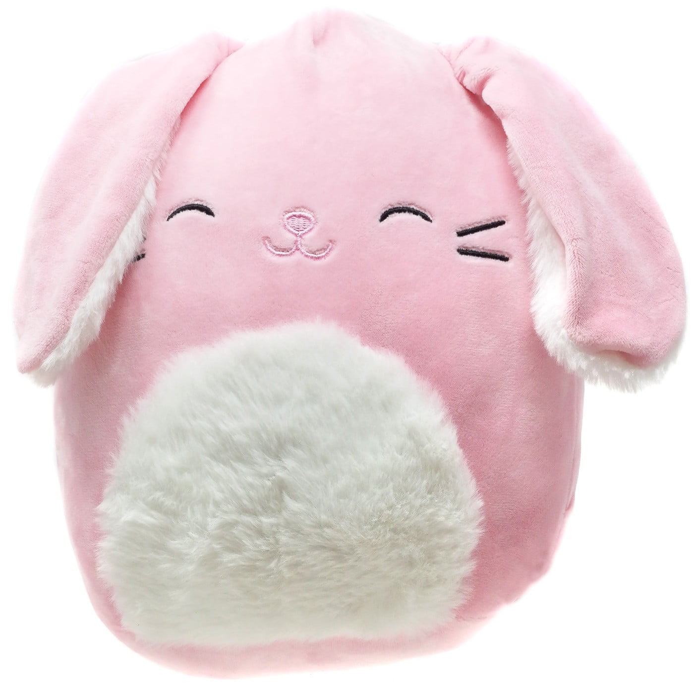 NWT Squishmallow Plush Squishy 3.5" BOP the Pink Bunny  Clip On Easter Rabbit 