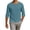 Navy, variant on Guluxicc Men's Cotton Long Sleeve Shirts Breathable Crew Neck Pullover Classic Fit T Shirts Summer Casual Outfits