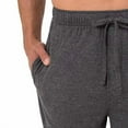 thumbnail image 3 of Fruit of the Loom Men's Breathable Jersey Sleep Pant, Grey Heather, Large, 3 of 3