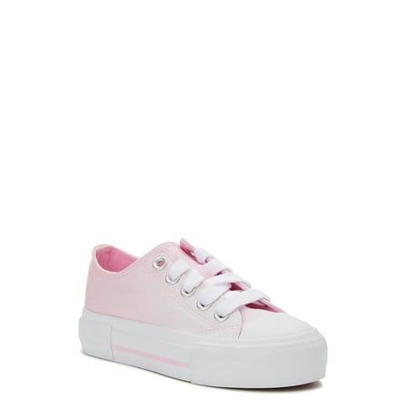 

Wonder Nation Little and Big Girls Platform Canvas Sneaker Sizes 13-6