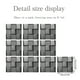 thumbnail image 3 of Pegatinas de azulejos de cristal 3D DIY Pegatinas de pared autoadhesivas, 3 of 3