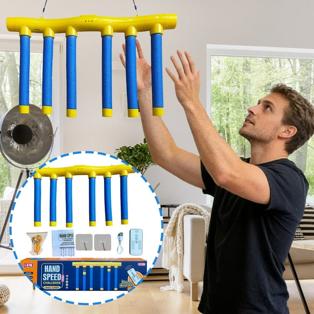 BotaniNest Kids Sensory Integration & Focus Training – Hanging Reaction Speed Game For Children Develops Attention & Ideal For Kids With Distraction Issues Indoor/Outdoor Acti