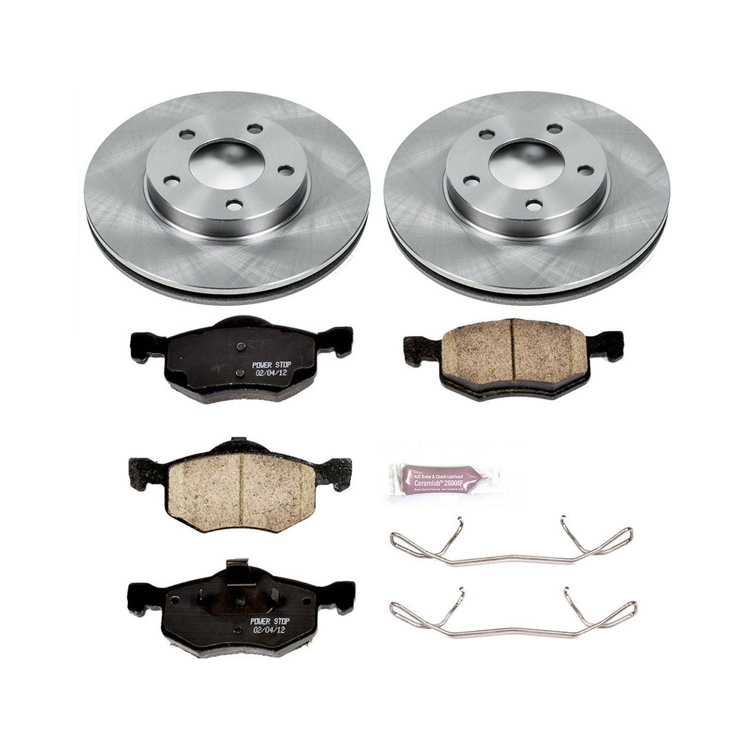 Autospecialty KOE1930 Stock Replacement Brake Kit - Front