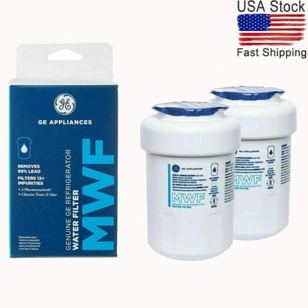 

2 Pack MWF Refrigerator Water Filter Replacement for Smart Water MWFP MWFA GWF HDX FMG-1 WFC1201 GSE25GSHECSS PC75009 RWF1060 Refrigerator Filter