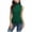 Green, variant on Womans Tank Tops Womens Fashion Casual Solid Color Sleeveless Turtleneck Tee Shirt Blouse T-Shirt Top White XXXXXL