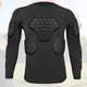 thumbnail image 1 of Camiseta de compresión de fútbol camiseta de camiseta de camiseta con bloques de impacto elás, 1 of 7