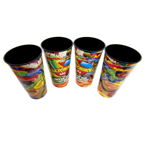 Bulk Dominoes - 32oz Cups - 4 Pack