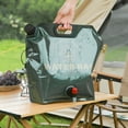 thumbnail image 3 of 9L Collapsible Water Container Bag, Large Capacity Portable Foldable, for Camping Car Travel, Leakproof Design, 3 of 7