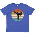 thumbnail image 3 of Inktastic Karate Martial Arts Silhouette Youth T-Shirt, 3 of 5