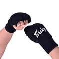 thumbnail image 5 of tamizeot Versatile Half Finger Elastic Hand Wraps MMA With Boxing Gloves While Sparring With Friends Black XS, 5 of 5