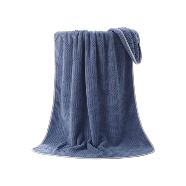 Clearance,Beach Towel,Beach Essentials,Velvet Bath Towel Towel For Adult Daily Use At Home Absorbent Dry Hair Towel That Does Not Hair Beach Towel Strip Patterned Bath Towel