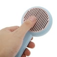 thumbnail image 5 of Unique Bargains 1 Pc Durable Pet Grooming Brush for Dog for Cat7.87"x3.31"x1.69" Blue, 5 of 6