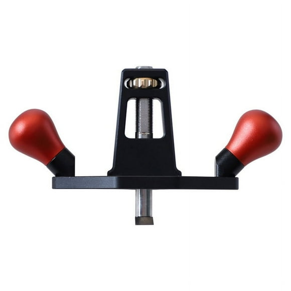 Router Plane Handheld Woodworking Tool Router Plane High Configuration Hand Router Plane with Depth Stop Black