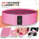 thumbnail image 4 of Bandas de resistencia, juego de bandas de resistencia para hombres y mujeres, juego de 3 bandas de tela para ejercicios de pilates y glúteos para fitness, 4 of 5