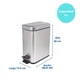 thumbnail image 4 of bote de basura Good & Good Cesto con tapa pedal metal cromado 5 L, 4 of 9