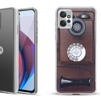 OneToughShield ® Compatible with Motorola Moto G Power 5G 2023 Fashion Phone Case - Vintage Payphone