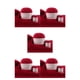 thumbnail image 3 of Wosthever Juego de ovillos de hilo de 50g y 20g, Kit de hilo de ganchillo para tejer, suéter para bebé, suministros para tejer, accesorio de costura, Rojo púrpura 5piezas Wosthever CBP185456, 3 of 4