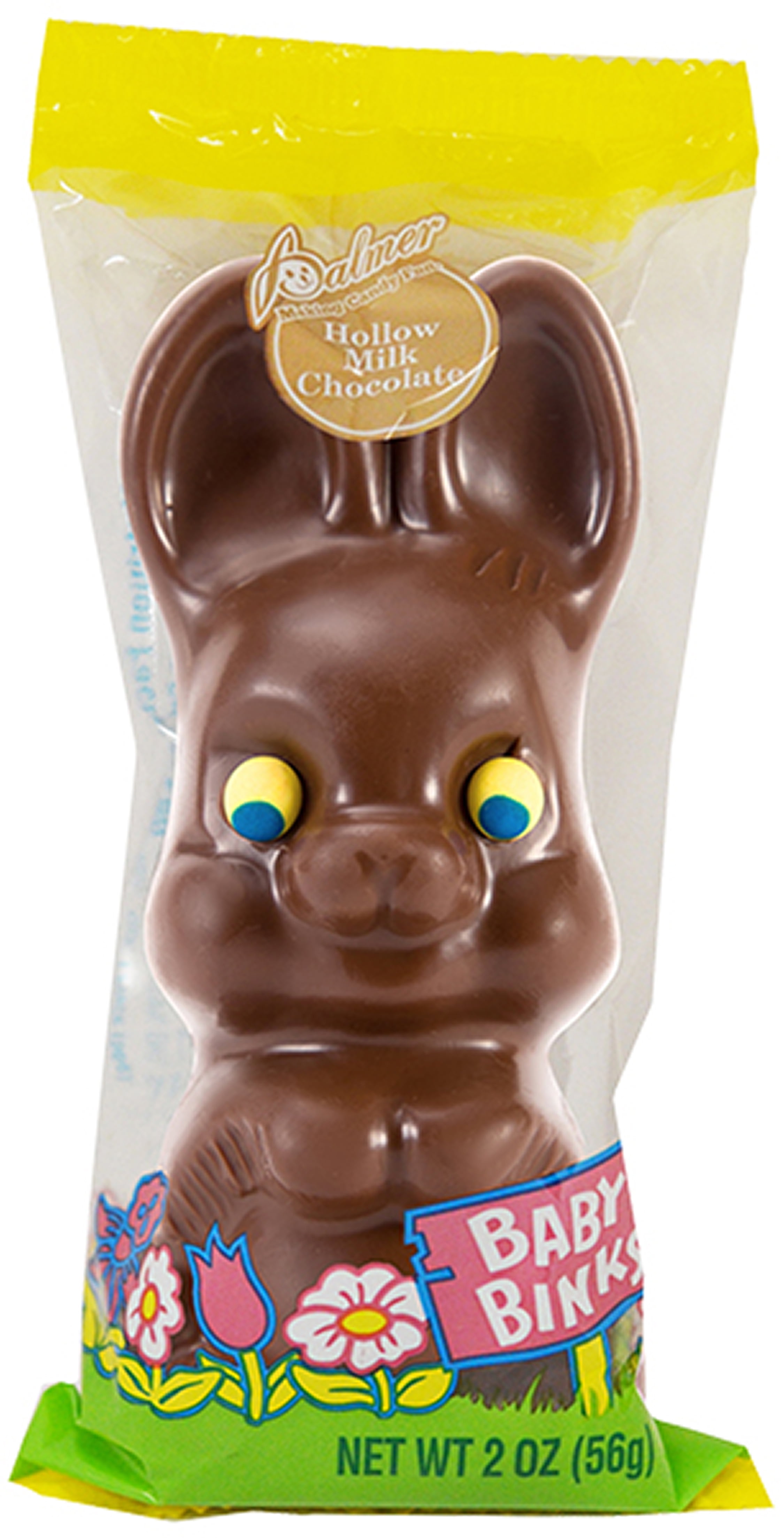 R.M. Palmer RM Palmer Baby Binks Milk Chocolate Hollow Easter Individual Bunny, 2 oz