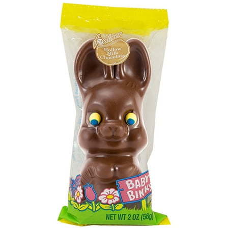 RM Palmer Baby Binks Milk Chocolate Hollow Easter Individual Bunny, 2 oz