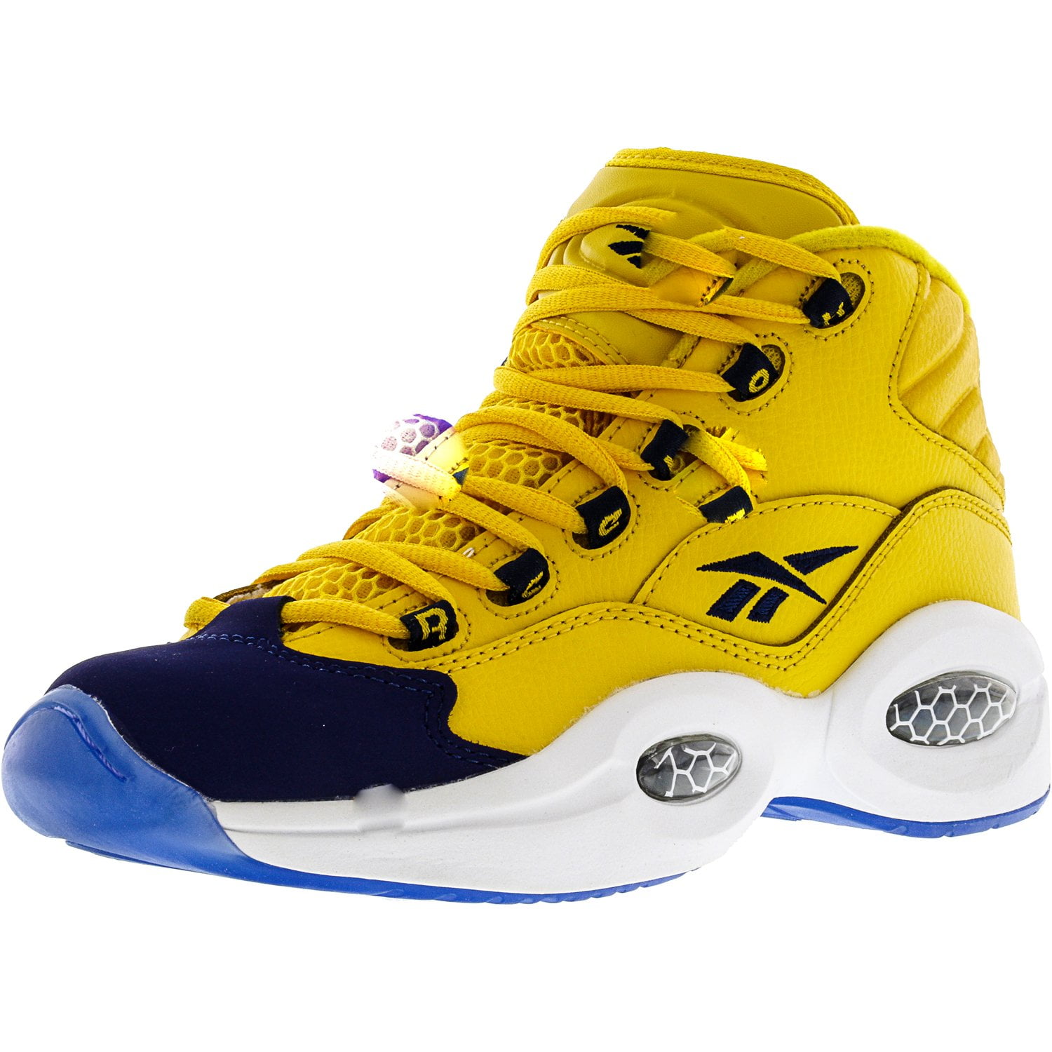 reebok yellow high tops