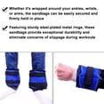 thumbnail image 2 of Saco terrero Pesas de tobillo de 5 kg/par para hombres y mujeres, pesas de pierna, brazo, muñeca, sacos de arena ponderados con correa ajustable para correr, gimnasio, aeróbic, fitness, entrenami, 2 of 5