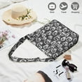 thumbnail image 2 of Women's Gothic Floral Skeleton Crossbody Bag - Stylish Skull Mexican Retro Print Adjustable Shoulder Purse, Large Capacity Minimalist Travel Tote for Work & Daily Use, 2 of 5