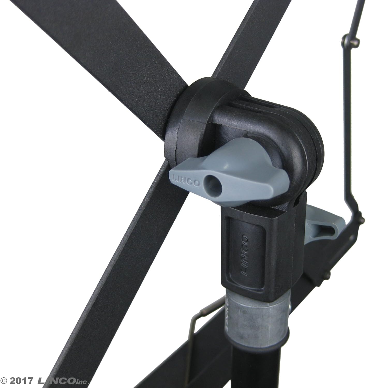 LINCO 60” Portable Folding Sheet Music Stand with Carrying Bag, Adjustable Heavy Duty Metal Music Stand-8804