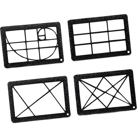 Miulika 4 Pieces View Finder Practical View Catcher for Painter Photographer Drawing pp