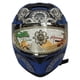 thumbnail image 4 of Casco abatible Teo Xolot turquesa/gris para motocicleta unisex, 4 of 5