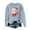 Blue, variant on Buigttklop Christmas Sweatshirts for Women Kawaii 3D Santa Claus Sweatshirt Funny Gifts Long Sleeve Crewneck Cute Graphic Tops