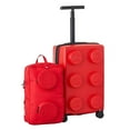 thumbnail image 1 of LEGO Travel Luggage Suitcase 35L Carry-On + Backpack Set, 1 of 1