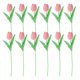 thumbnail image 5 of KAKOWELY 15 tulipanes artificiales de tacto real, ideales para fiestas., 5 of 5