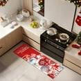 thumbnail image 5 of Christmas Kitchen Rugs,Christmas Kitchen Floor Mat,Christmas Tree Kitchen Rugs,Kitchen Mats for Floor Non Slip Mats for Laundry Office Sink,Christmas Decoration Antislip Floor Mat Layered Doormats, 5 of 7