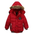 thumbnail image 4 of Autumn Winter Baby Boys Jacket Jacket For Boys Children Jacket Kids Hooded Warm Outerwear Coat For Boy Clothes 2 3 4 5 Yrs, 4 of 6