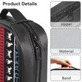 thumbnail image 5 of FKELYI American Tribal Running Horse Print PU Leather Bible Cover Lightweight Church Bible Bag with Zipper Pocket Dust-Proof Book Organizer Holder for Prayer Study Christian Bag, 5 of 6