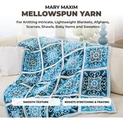 Mary Maxim Mellowspun DK Weight Yarn, Lightweight Acrylic Yarn 284 Yards, 3.5 Oz, Dark Oak