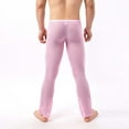 thumbnail image 5 of Mens Underwear Men's Mesh Home Wide Leg Flared Pants Sexy Breathable Casual Trousers, 5 of 9