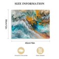 thumbnail image 3 of Acheng Wall Art Light Gray Blue Yellow Cloud Abstract Canvas Frames - Canvas Painting artwork for Walls Art Print Poster for Living Room Decoration picture 3, 3 of 6