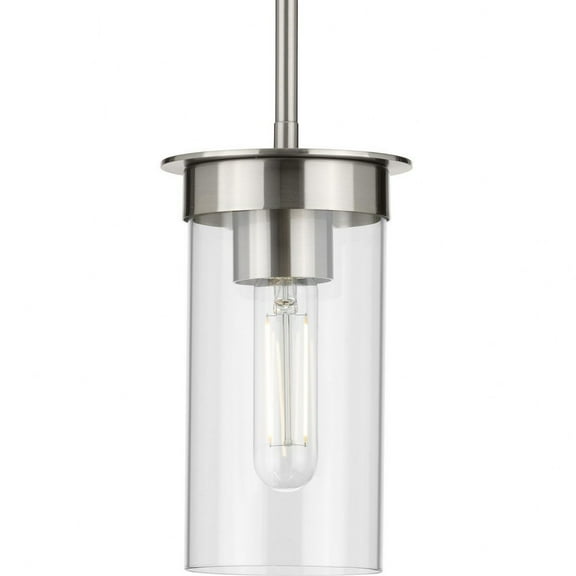 P500314-009-Progress Lighting-Kellwyn - 1 Light Mini Pendant-Brushed Nickel Finish    -Traditional Installation